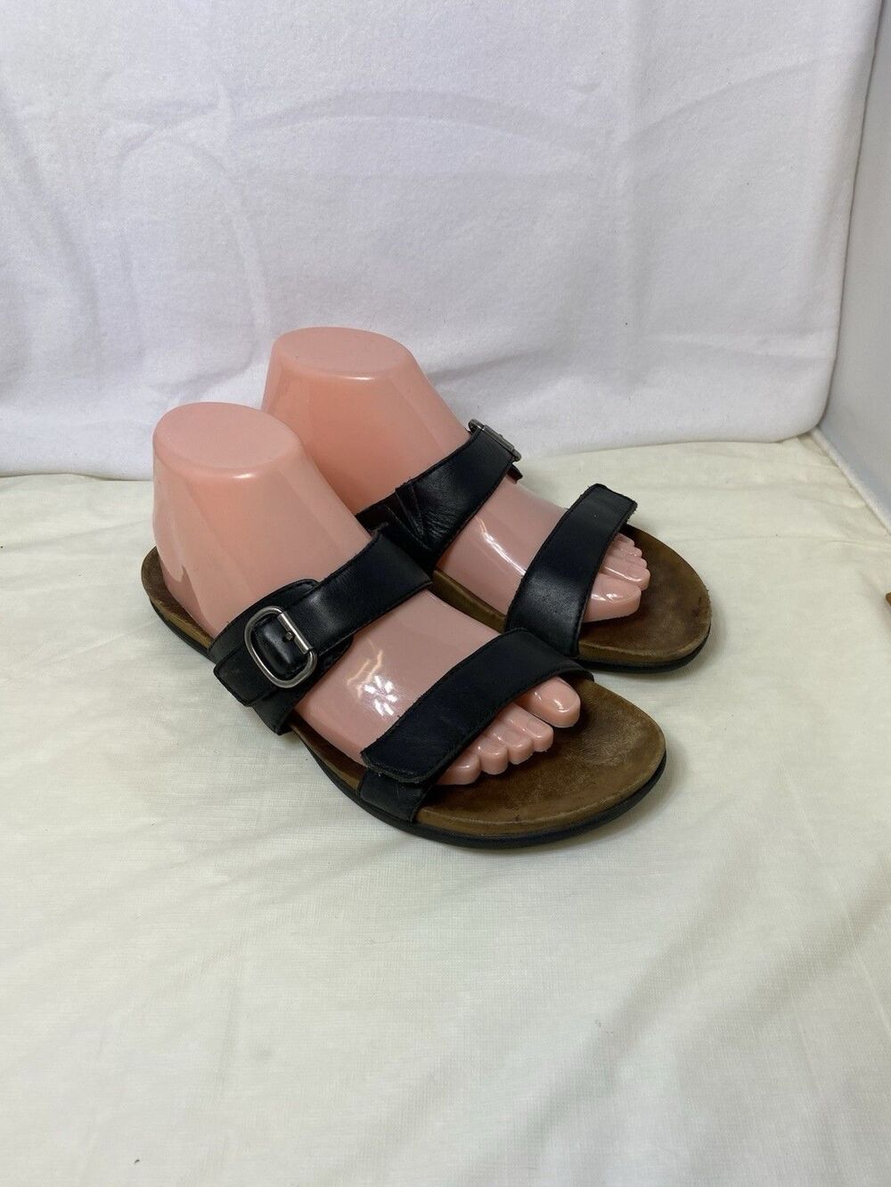 Dansko Women's 40 Justine Calf Black Sandals 9.5 US
